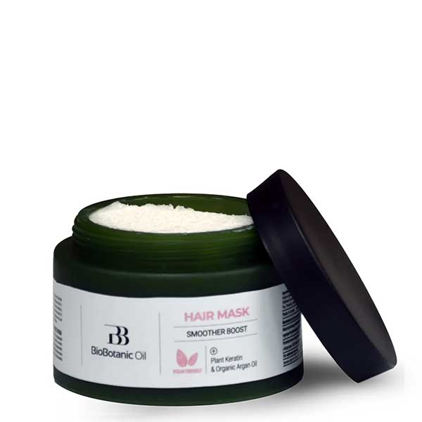 Маска для выпрямленных волос с аргановым маслом и кератином Bio Botanic Oil Mon Platin, 250мл