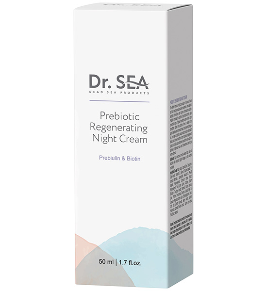 Восстанавливающий ночной крем с пребиотиком "DR. SEA", 50мл