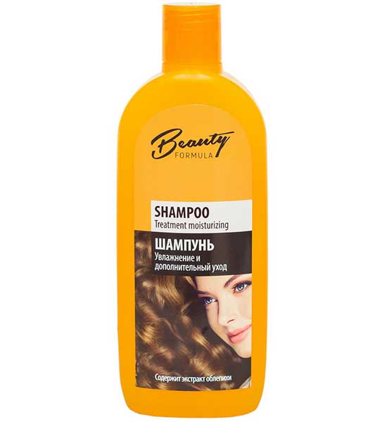 Шампунь "Увлажнение и дополнительный уход" для сухих волос, Beauty Formula Mon Platin, 250мл