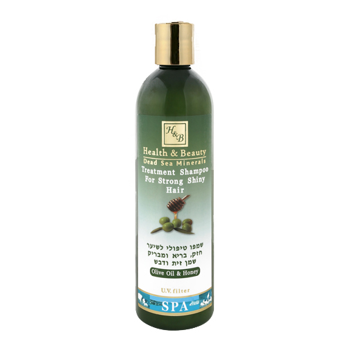 Шампунь для волос с добавлением оливкового масла и меда «Health&Beauty»